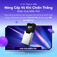 Silicon Power Mobile X20 - USB OTG Dual Connectors (Micro-USB & USB 2.0), Compact & Durable, 8GB