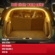 ZLWR BYD Dolphin ไฟท้ายรถ ไฟตกแต่งท้ายรถ ไฟโดยรอบ ไฟแคมป์ปิ้ง การตกแต่งการปรับเปลี่ยนรถ[วิดีโอการติด