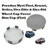 Original Perodua Geniune Myvi Se,Kenari kelisa Viva Elite & Alza Old Rim Cap/Wheel Cap Cover(Flat)