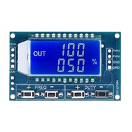 Signal Generator PWM Pulse Frequency Duty Cycle Adjustable Module LCD Display 1Hz-150Khz 3.3V-30V PW