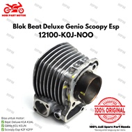 Piston Cylinder Block Seher Boring Set Complete Unit 12100-K0J-N00 131A1-K0J-P00 ahm BEAT deluxe gen