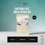 K&K 100GRAMS THERAPEUTIC KERALA BRIGHTENING HERBAL POWDER BIG PACK MANDIAN HERBA SAFFRON & ROSE 100%