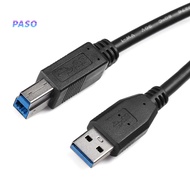 PASO_DOONJIEY High Speed USB 3 Type A to B Hub Connector Cable for Printer Scanner