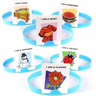 Hedbanz Card Board Game  The Quick Question of What am I Cards Board Game Funny  Toys Children parents party games VQT2