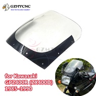 Front Windshield for Kawasaki GPZ400 R GPZ400R ZX400D 1985-1990 ZX 400D Touring Screen Sport Windscr