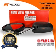 SIDE MIRROR SPARK BATANG CHROME HITAM 100% QUALITY AAA MIRROR SET CERMIN LC135 Y110 Y125Z Y15ZR SRL1