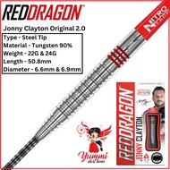Red Dragon Dart Steel Tip Dart Jonny Clayton Original 2.0 (22G 24G)