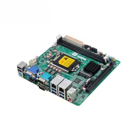 New LGA1151 I3 I5 I7 Processors DDR4 DIMM PCIE3.0 X16 Windows7 10 Linux SATA 6 RS232 485 COM Desktop