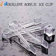 Plastic ice cube tongs Durable Ice Tongs Non-slip Ice Tongs Eco-friendly Plastic Tongs