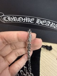 全新 Chrome hearts paper chain 頸鏈 50長