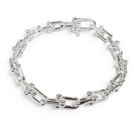 Mint condition☆TIFFANY&Co. Tiffany HardWear Small Link Bracelet AG925 24 links Silver Weight 16.0g W