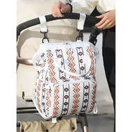 Taiwan European American Retro Bohemian Ethnic Style Mother Baby Mommy Bag Diaper Backpack Multifunc