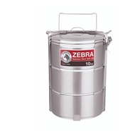FOOD CARRIER S/S 10X3 ZEBRA STACKING BOX/ STAINLESS STEEL BOX/ 150103 ZEBRA ZEBRA ZEBRA
