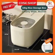 COSE Rice Storage Box Rice Dispenser Box 5KG/10KG Food Storage Container Rice Container Box Rice Sto