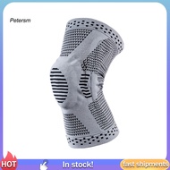 PP   Knee Support Sleeve Adjustable Knee Support Knitted Knee Compression Sleeve with Side Stabilize