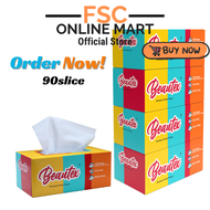 [FSC] Beautex Tissue Box (2ply) 90's x 4box x 1pkt