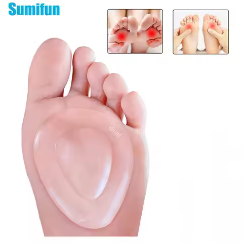 2pcs Sumifun Forefoot Shoe Pad Silicone Gel Non Slip Inserts Insoles Arch Support Pads High Heel Ela
