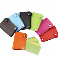 24 Leather card Wallet ATM Name ID card Holder Women's wallet card Holder