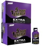 5-hour ENERGY Shot, Extra Strength Grape, 1.93 Ounce, 24 Count