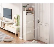 ✅ A&0029多用途收納櫃 鞋櫃 書櫃 床頭櫃 細小空間強大收納 多層置物架收納架 夾縫櫃子