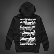 Ready Stock JDM-Great Generation | Mits | Men's and Women's Hoodies | JBM Motorsports 1216