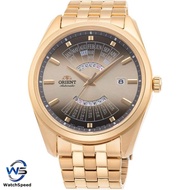 Orient RA-BA0001G RA-BA0001G10B Multi Year Calendar Gold Tone Analog Automatic Men's Watch