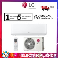 {FREE SHIPPING} LG 2.0HP S3-C18HZCAA Lite Series Non-Inverter Air Conditioner with Dual Sensing and 