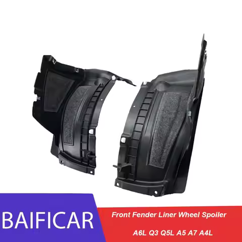 Baificar Brand New Front Fender Liner Wheel Spoiler For Audi A6L Q3 Q5L A5 A7 A4L
