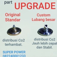 Promo Jarum tusuk Co2 stainless lubang besar custom