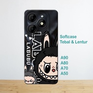 Case itel A90 - itel A80 - itel A70 - itel A50 - Silicone Casing HP flexible material black cool