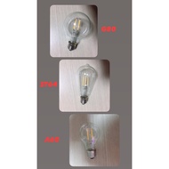 EDISON WATERPROOF GLASS LED LIGHT BULB 4W - A60 ST64 G80 6 MONTHS