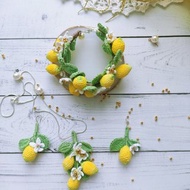 耳環 Lemon SET、吊墜 Lemon、手鍊 Lemon