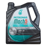 PETRONAS Mach 5 Plus 20W-50 API SJ Mineral Engine Oil - 4L