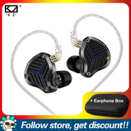 KZ PRX In Ear Wired Earphones Add Faaeal PU Square Storage Box Comfortable To Wear HiFi Bass Monitor