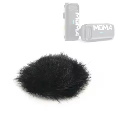 Microphone Windscreen Outdoor Cover Windshield Muff Deadcat for Moma Hollyland Lark M1 Wireless Lava