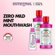 [EUTHYMOL] | Zero Mild Mint MouthWash | 500ml *2ea | (GWP: Whitening Toothpaste 20g *1ea) | Fresh Br