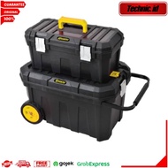Krisbow LRRTB1 Kotak Perkakas Roller 2in1 Roller Tool Box 2In1 Tool Box Penyimpanan Tool box Koper T