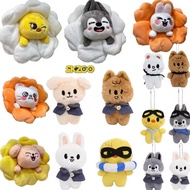 <Skzoo Collection> KPOP Skzoo Plush Toys, Skz Plushie Jiniret/Wolf Chan/Leebit/DWAEKKI/Jiniret/HAN Q