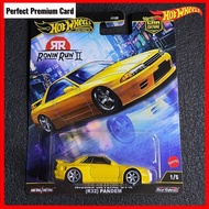 Hot Wheels Nissan Skyline GT-R R32 Pandem Yellow R32 Ronin Run 2 Rocket Bunny Hotwheels jdm nissan g