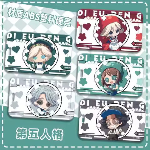 Identity V Emma Woods Joseph Desaulniers Illustration Business ID Holders Bus Card Cover Cases Retra