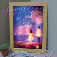 3-COLOR BRIGHT CAT MODEL LED LIGHT PAINTING HEALTHY DOUBLEbag MEANINGFUL GIFT