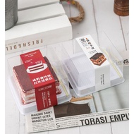 5pcs Net Red Transparent Black Forest Packaging Box Salted Cream Red Velvet Cake Packaging Box West蛋