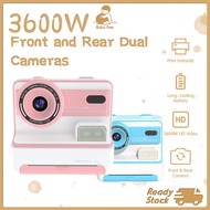 Kids Instant Print Camera Dual Lens 48MP HD 1080P Video Kamera Anak Cetak Segera COD Available