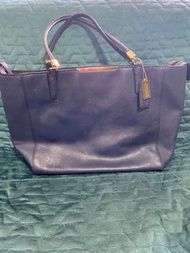 Coach 手袋 Shoulder Bag Navy 藍色 番工袋