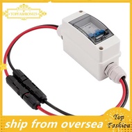 [TopFashion] Solar Panel Disconnect Switch with DC 600V 32A MCB IP65 HT 2Ways Waterproof Box Solar P