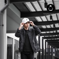 🔥 Baseball Cap READY STOCK 🇲🇾 M Letter 3D Embroidered , Metal Buckle Closure Adjustable Cap for Men 