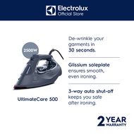 Electrolux E6SI3-62MN 2500W Steam Iron with Fast De-Wrinkle & Auto Shut-Off | 2y Warranty