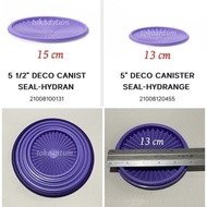 Tutup toples tupperware deco canister
