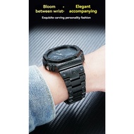 Suitable for Casio Farm Oak Octagonal GA-2100/GA-B2100 Modified Metal Stainless Steel Case Strap