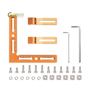 CNC Workpiece locationing Fixture, CNC Vise/CNC Clamps for T-Slot & Perforated Tables - Engraving, a